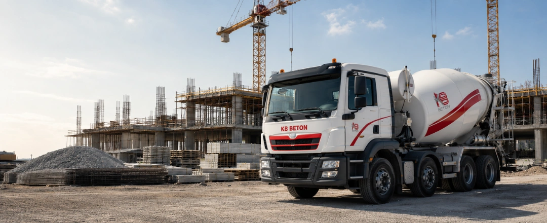 KB Beton İstanbul Avrupa Yakası hazır beton ve beton pompa hizmetleri